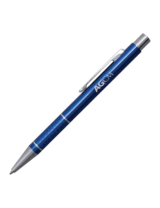 St George Blue Pen - Blue Ink w/AG|CM Logo