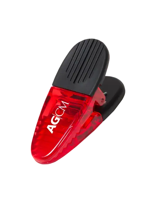 Magnetic Red Power Clip w/AG|CM Logo