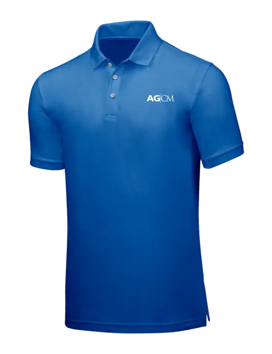 Dark Royal Core Classic Pique w/AG|CM Logo