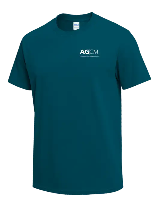 Dark Sapphire Heavyweight 6.1 oz T-Shirt w/AG|CM Logo