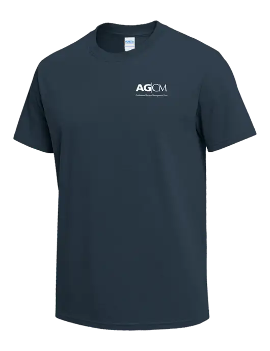 Dark Slate Blue Heavyweight 6.1 oz T-Shirt w/AG|CM Logo