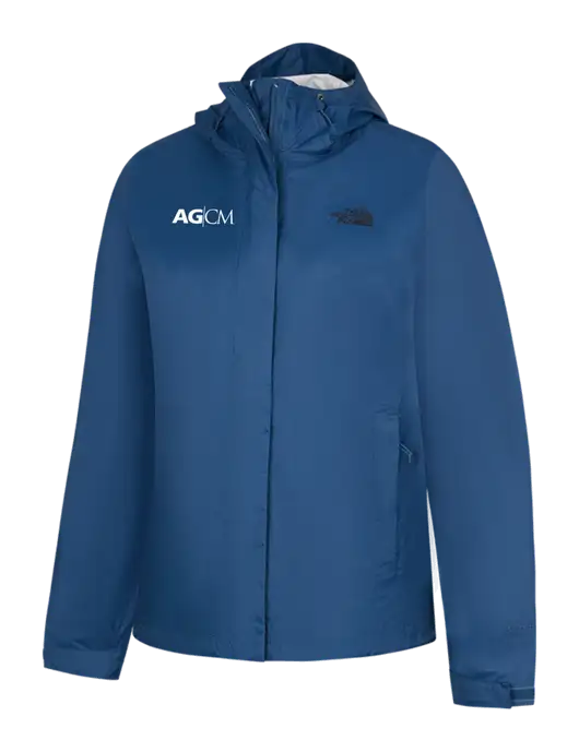 The North Face Womens Navy DryVent Rain Jacket w/AG|CM Logo