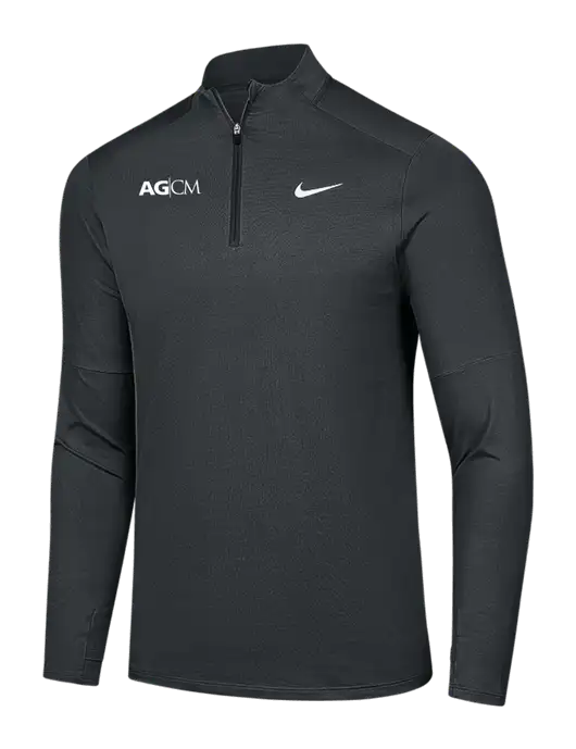 Nike Dark Grey Dri-FIT Element 1/2-Zip Pullover w/AG|CM Logo