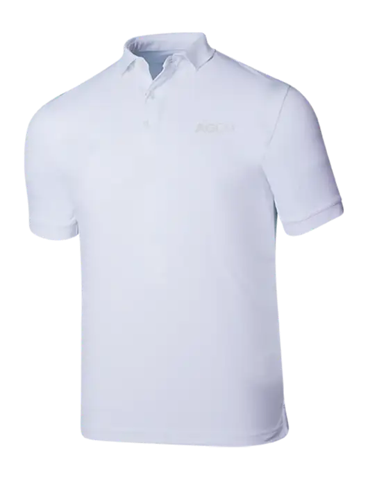 Callaway Ottoman Bright White Polo w/AG|CM Logo