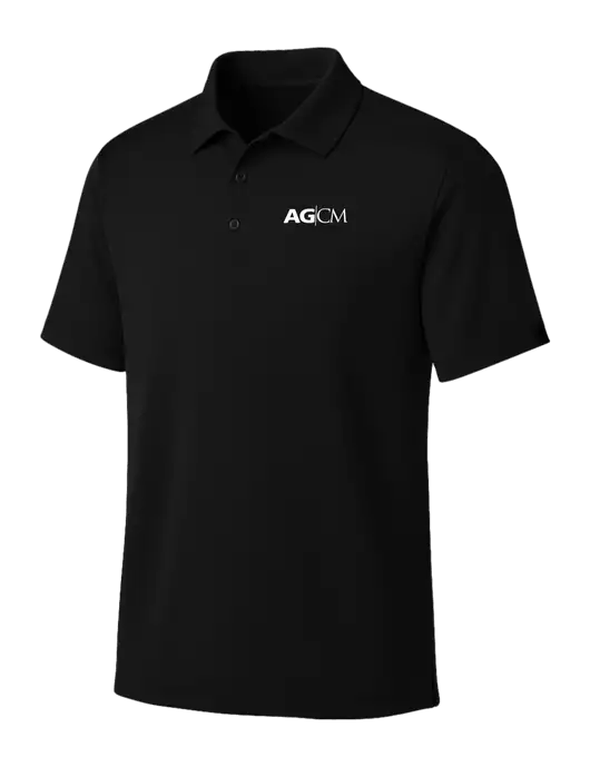 OGIO Blacktop Framework Polo w/AG|CM Logo