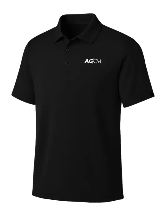 OGIO Blacktop Framework Polo w/AG|CM Logo