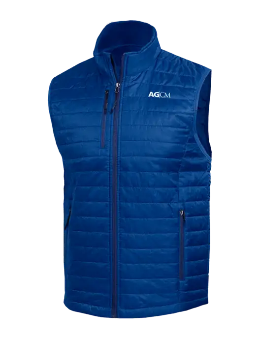 Packable Royal Puffy Vest w/AG|CM Logo