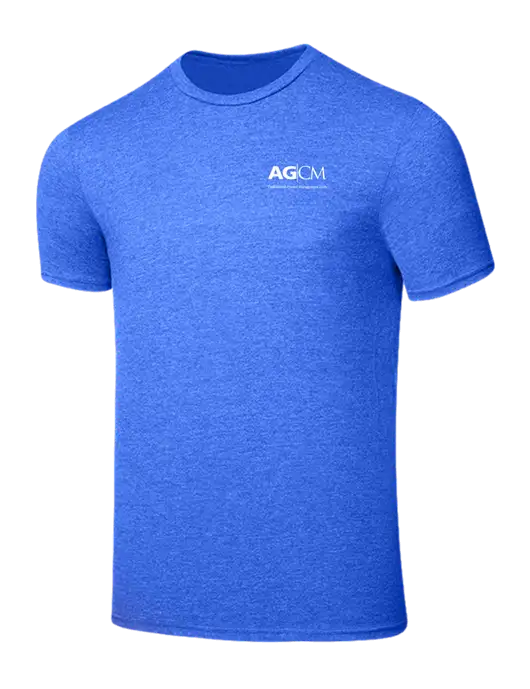 Seriously Soft Royal Frost T-Shirt w/AG|CM Logo