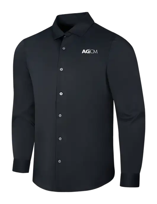 Black City Stretch Shirt w/AG|CM Logo