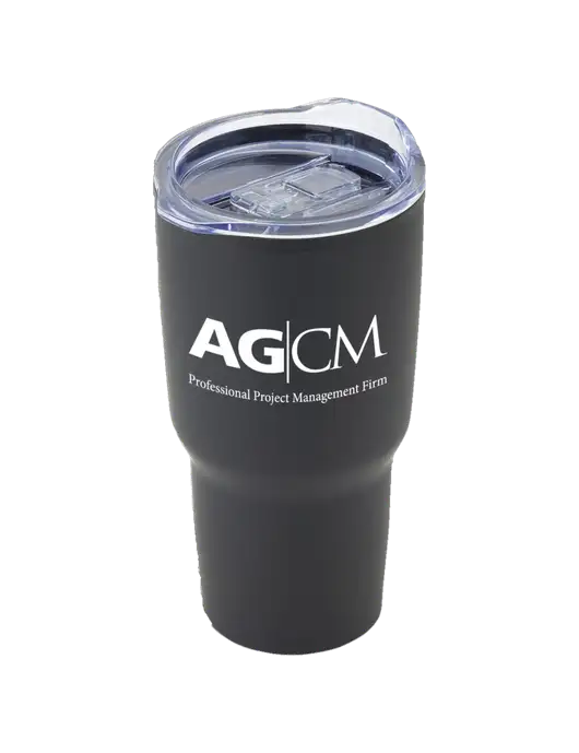 Odyssey Black 30 oz Travel Tumbler w/AG|CM Logo