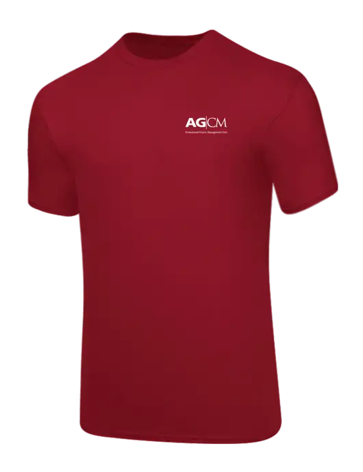 Core Blend Red T-Shirt w/AG|CM Logo