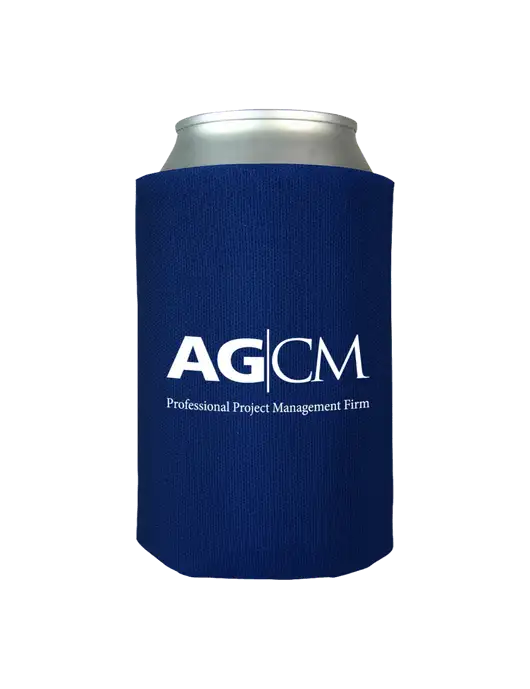 Dark Royal Blue Foam Coolie w/AG|CM Logo