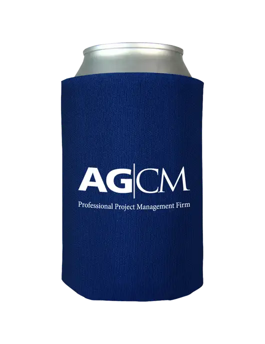 Dark Royal Blue Foam Coolie w/AG|CM Logo