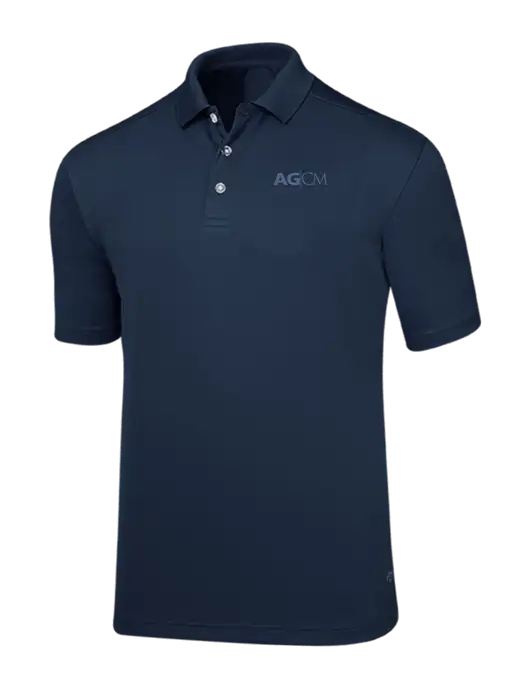 Callaway Core Navy Performance Polo w/AG|CM Logo