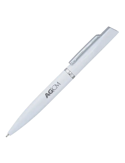 Santos White Pen - Black Ink w/AG|CM Logo