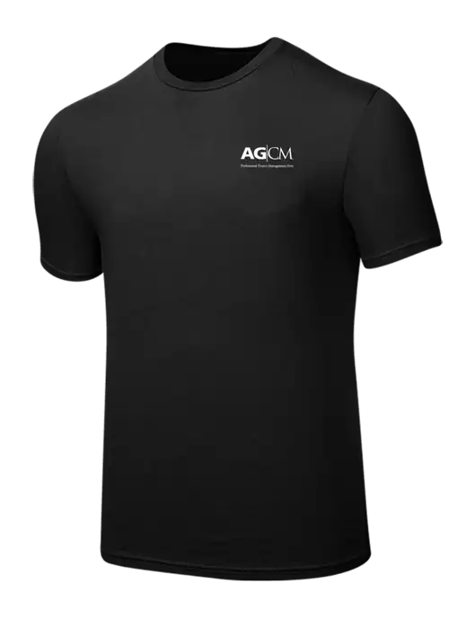 Seriously Soft Black T-Shirt w/AG|CM Logo
