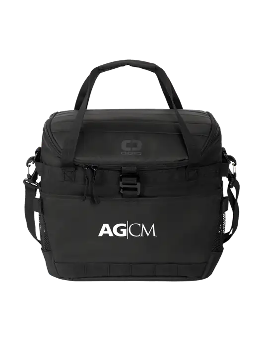 OGIO Black Sprint 24-Pack Cooler w/AG|CM Logo