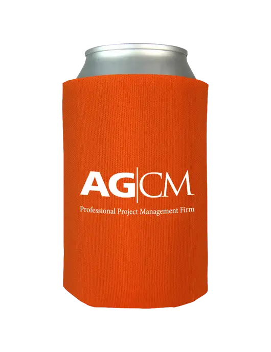 Orange Foam Coolie w/AG|CM Logo