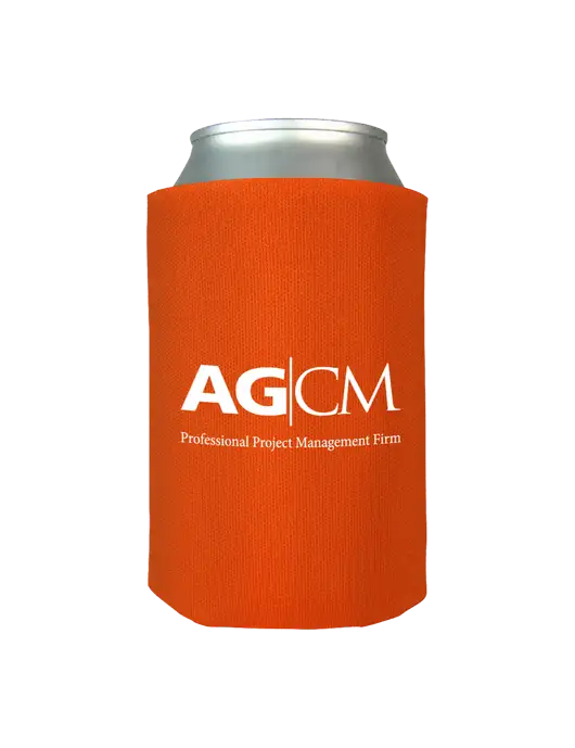 Orange Foam Coolie w/AG|CM Logo