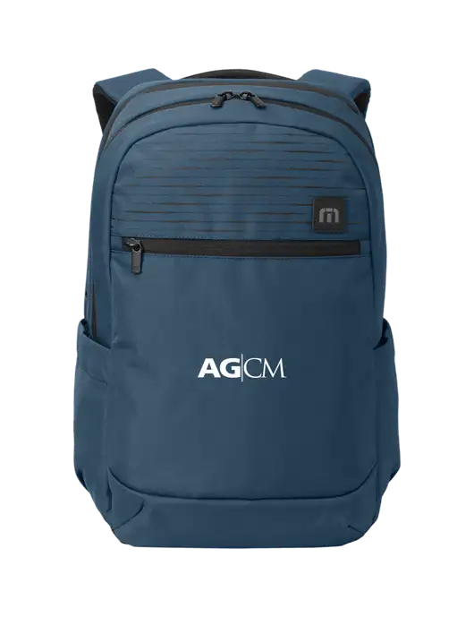 TravisMathew Light Navy Approach Backpack w/AG|CM Logo