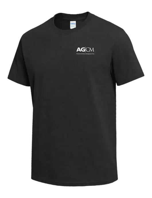 Dark Grey Heather Heavyweight 6.1 oz T-Shirt w/AG|CM Logo