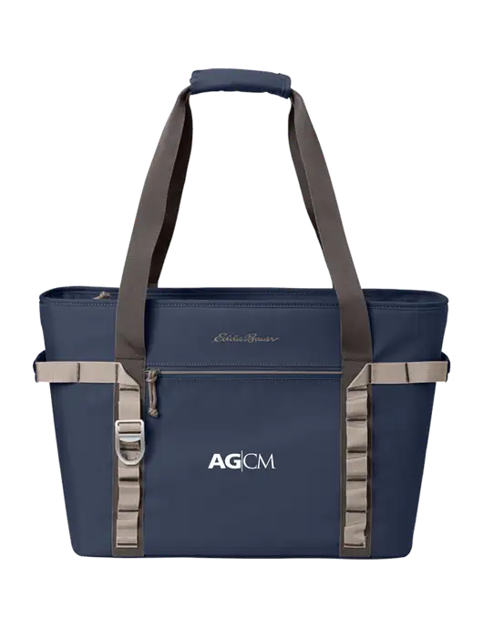 Eddie Bauer Navy Max Cool Tote Cooler  w/AG|CM Logo