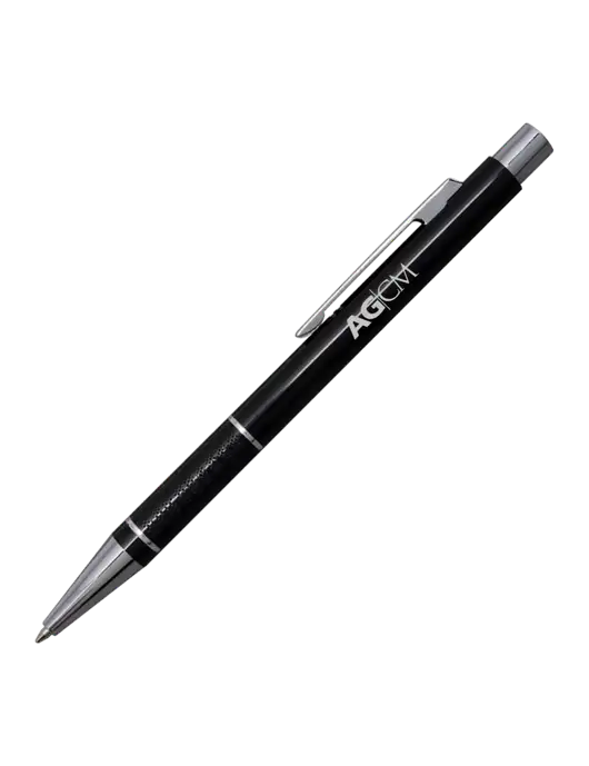St George Black Pen - Blue Ink w/AG|CM Logo