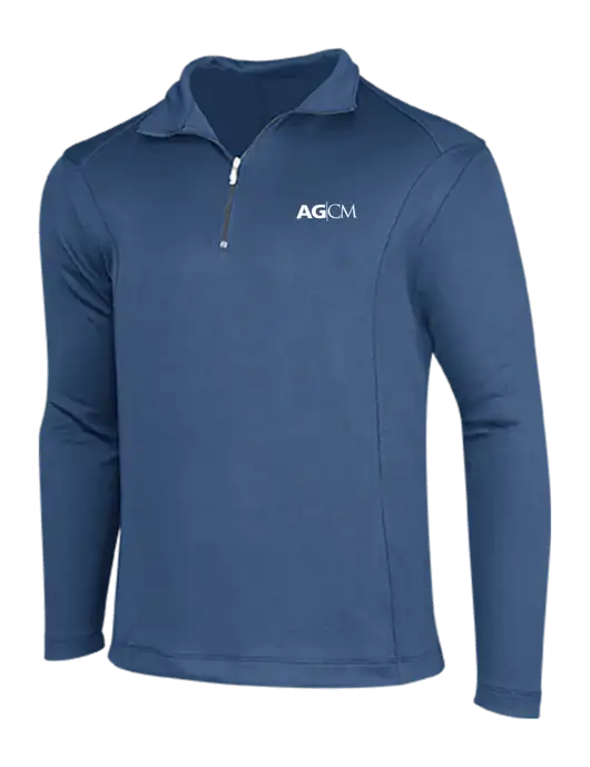 NIKE Navy Sport Cover-Up w/AG|CM Logo