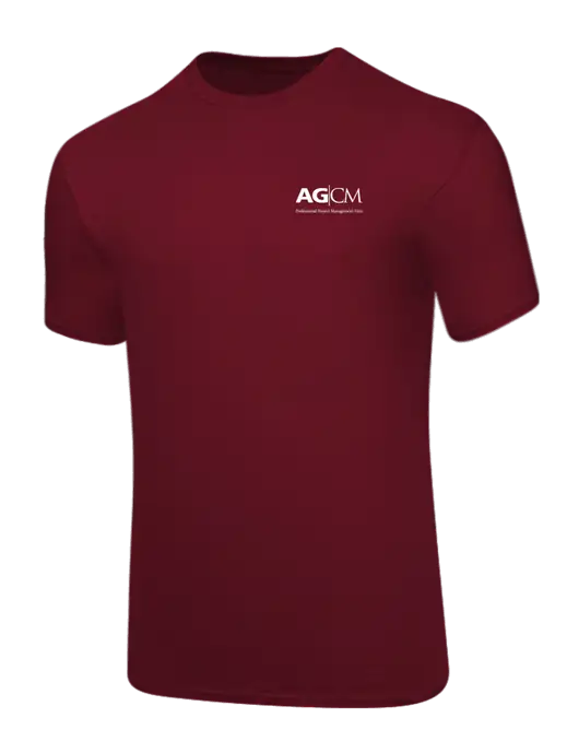 Core Blend Cardinal T-Shirt w/AG|CM Logo