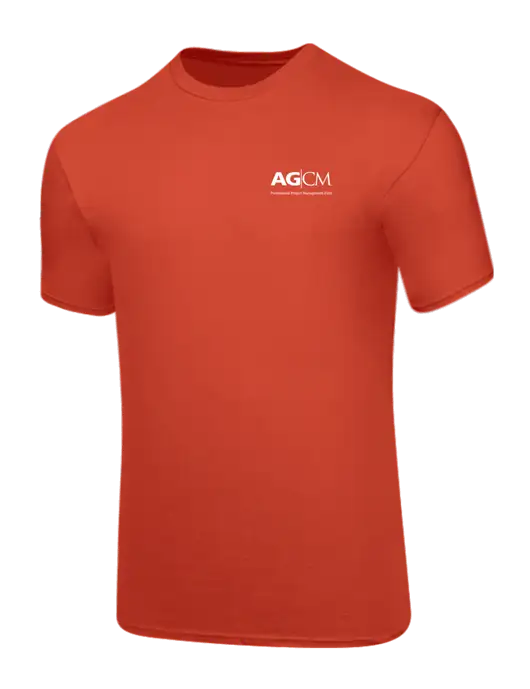 Core Blend Dark Orange T-Shirt w/AG|CM Logo