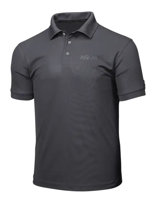 OGIO Charcoal Grey Caliber 2.0 Polo w/AG|CM Logo