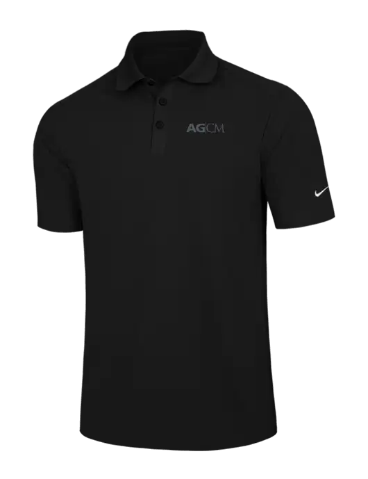 Nike Black Dri-FIT Classic Polo w/AG|CM Logo