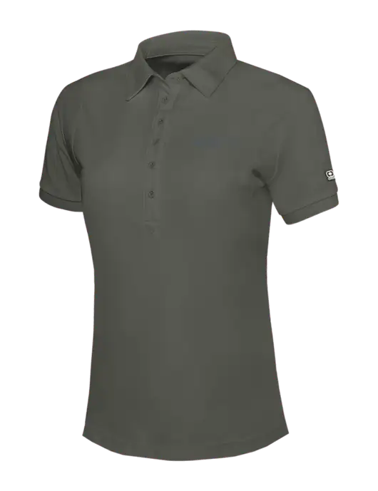 OGIO Womens Medium Grey Jewel Polo w/AG|CM Logo