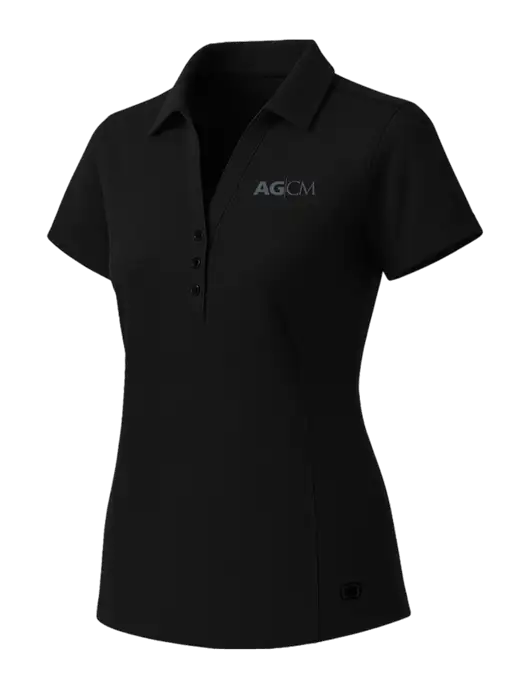 OGIO Womens Blacktop ONYX Polo w/AG|CM Logo