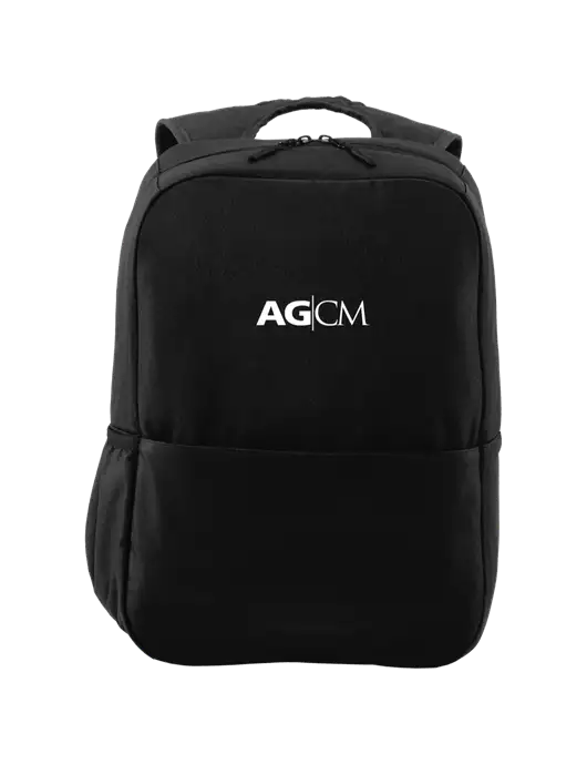 Access Square Laptop Black Backpack w/AG|CM Logo