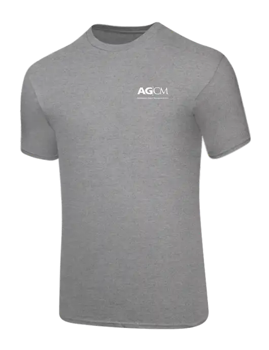 Core Blend Medium Grey Heather T-Shirt w/AG|CM Logo