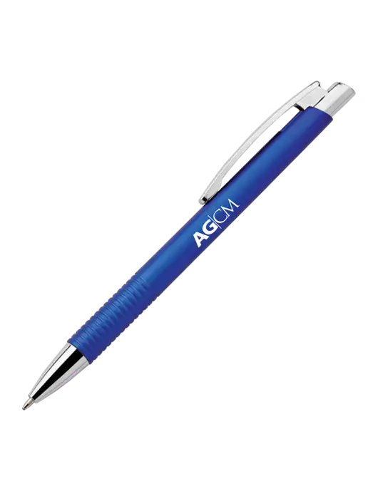 Malay Royal Ballpoint Pen - Blue Ink w/AG|CM Logo