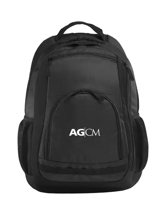 Xtreme Dark Grey/Black/Black Backpack w/AG|CM Logo