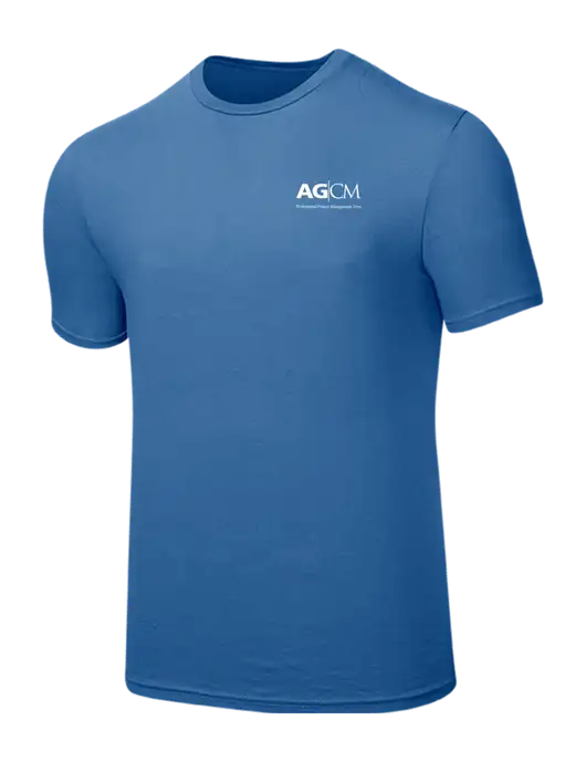 Seriously Soft Light Navy T-Shirt w/AG|CM Logo