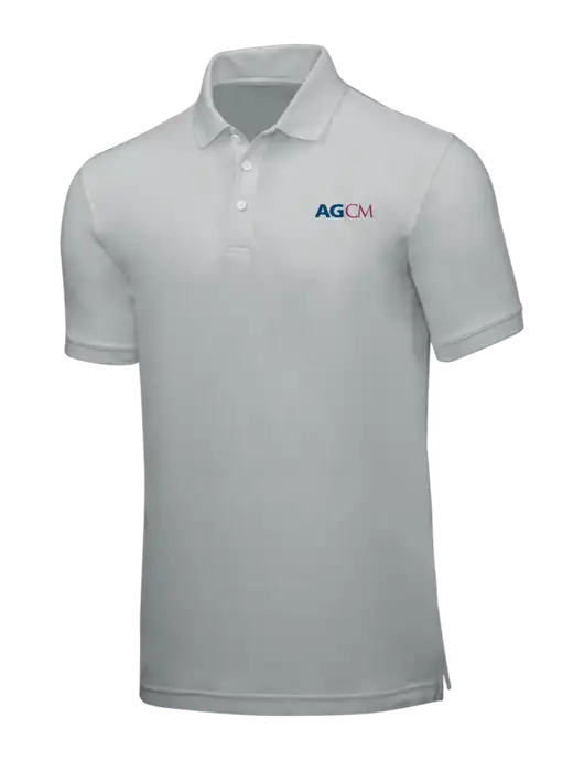 Light Grey Core Classic Pique w/AG|CM Logo